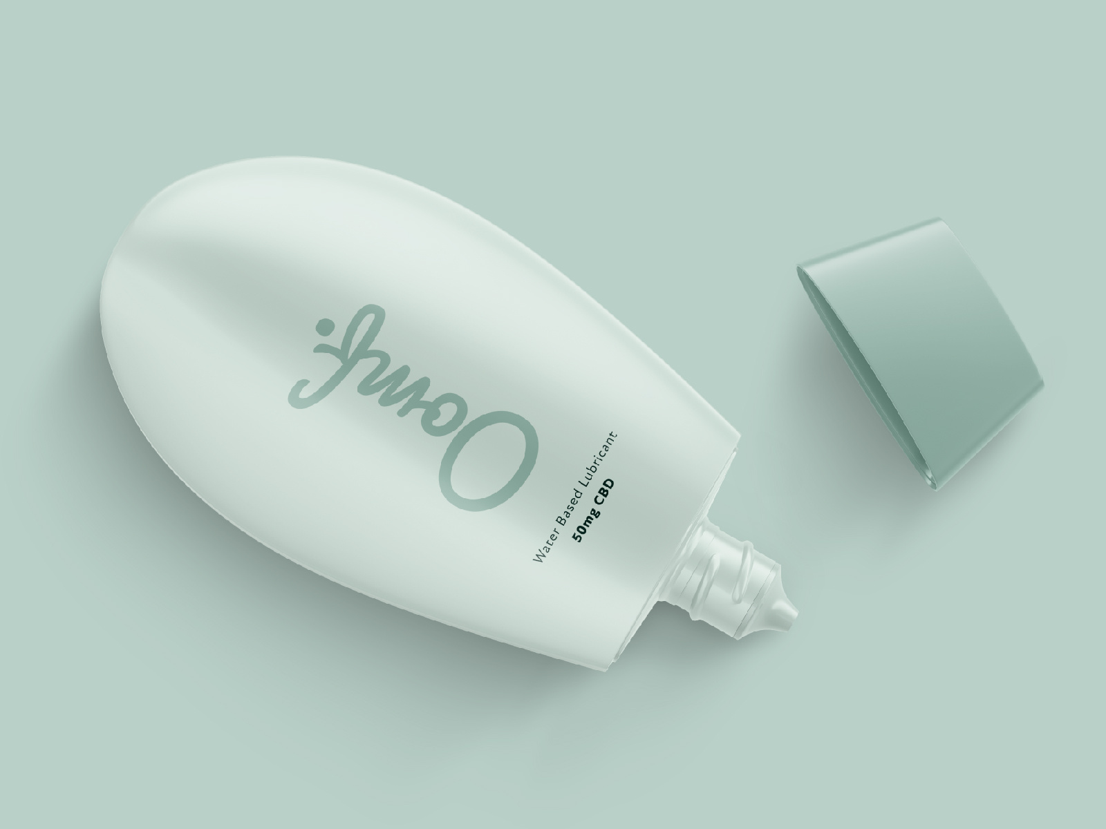 Luxury Cosmetic Lubricant Packaging Bottle Design & Branding 3d bottle branding cosmetic cream design graphic design green illustration label logo lotion lubricant luxury mockup oil packaging product rendering spray