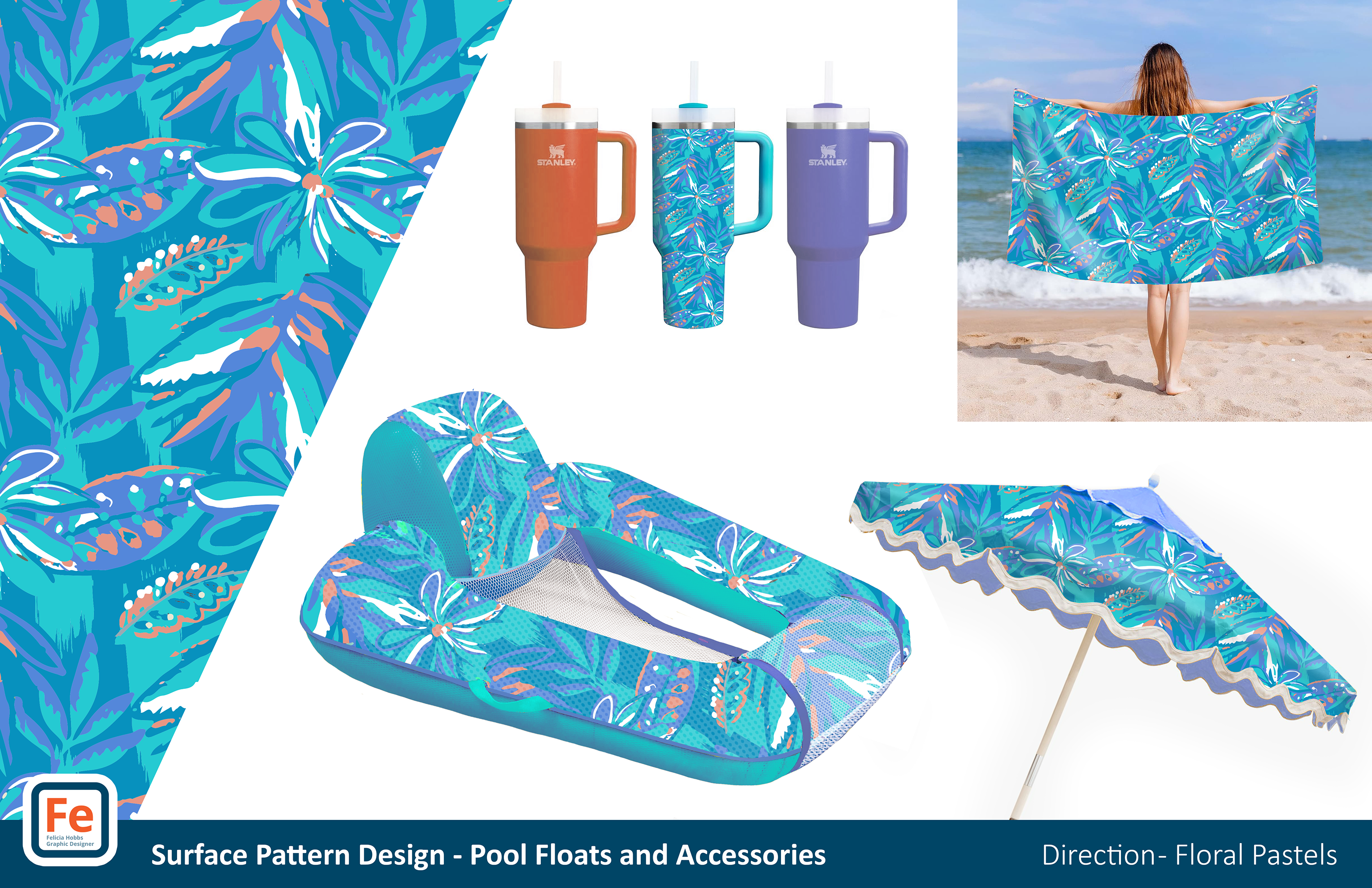 Surface Pattern Design - Pool Floats and Accessories