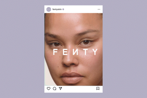 FENTY EVERGREEN CAMPAIGN editing graphic design layout motion graphics paid social ugc