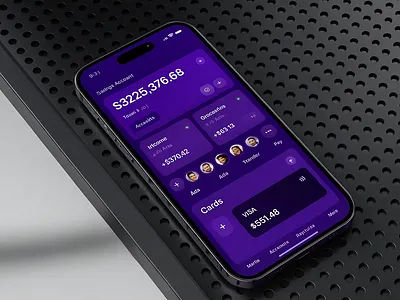 Dark Mode Banking UI — Bold, Clean, and Minimalistic App ai ai generation tool ai tool design ai tool website bold mobile design branding dark theme design finance app financial graphic design illustration logo mobile mobile app typography ui user experience user interface web design
