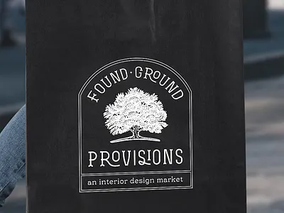 Found Ground Provisions Logo branding graphic design logo