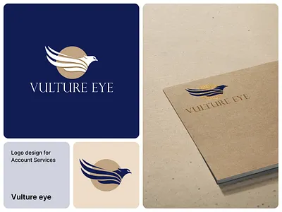 Vulture eye logo branding design graphic design hero section illustration logo typography ui ux vector