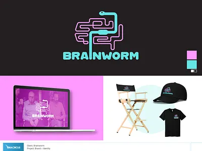 Brainworm - Brand project art direction brand package branding creative direction graphic design identity logo design