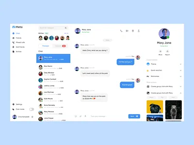 Meta Chat chat design facebook landingpage logo messeages messenger messengerdesign meta ui uidesigner uiux uiuxdesign uiuxdesigner ux web webdesign webdesigner websitedesign websitedesigner
