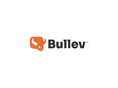 Bullev logo concept brand branding design graphic design illustration logo motion graphics ui ux vector