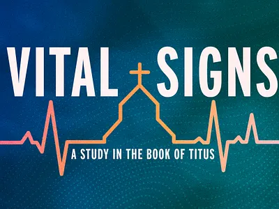 Vital Signs - Sermon Series branding church graphics design graphic design illustration logo ser sermon series vector