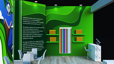 Green Screen 3d branding graphic design