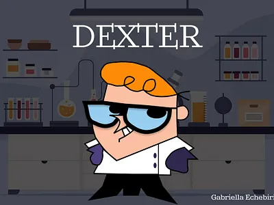 Vector illustration of Dexter Using Figma design illustration product design product designer