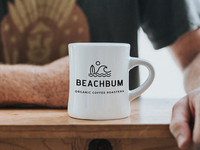 Beachbum Coffee Roasters Logo branding graphic design illustration illustrative logo logo logo design typography