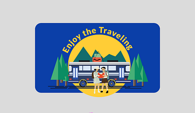 Traveling Logo Design branding design graphic design icon illustration logo ve vector