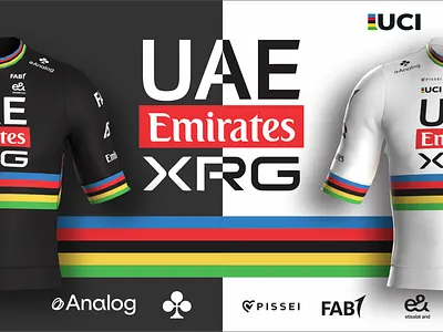 Aero T-Cut Cycling Top // UAE - UCI Jersey remake cycling cycling jersey design fashion graphic design illustration jersey running sportswear ui