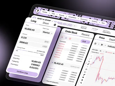 Whitree - DeFi Web 3 App binance bitcoin blockchain crypto wallet cryptocurrency dapp decentralized defi exchange platform product design trading ui uiux ux wallet web 3 web app design web application design web platform