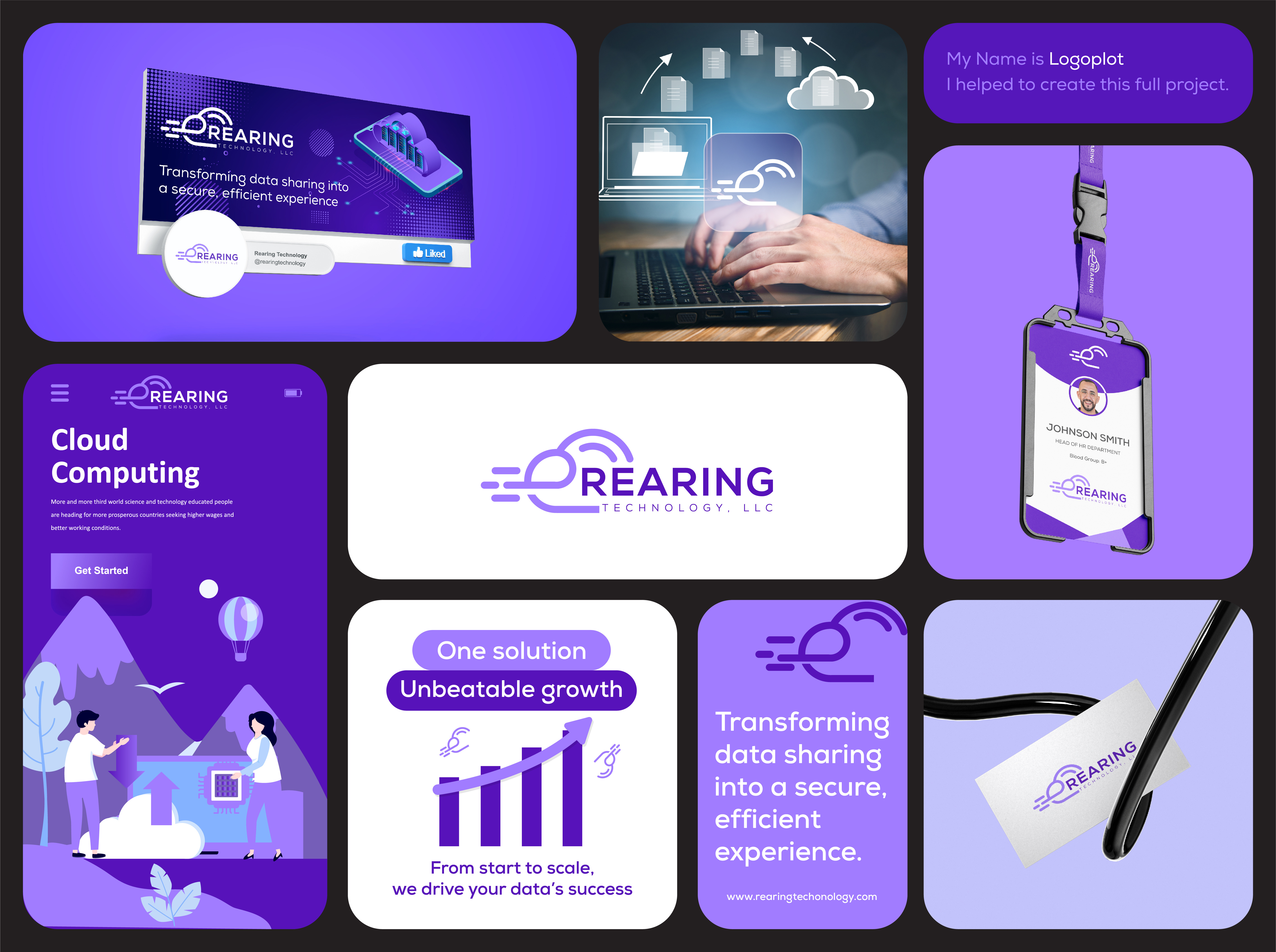Example of Technology Logo Design & Branding