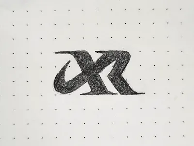 AR_Lettermark a abstract ar branding lettermark logo logodesign logotype mark monogram personal r right signtature sketch symbol