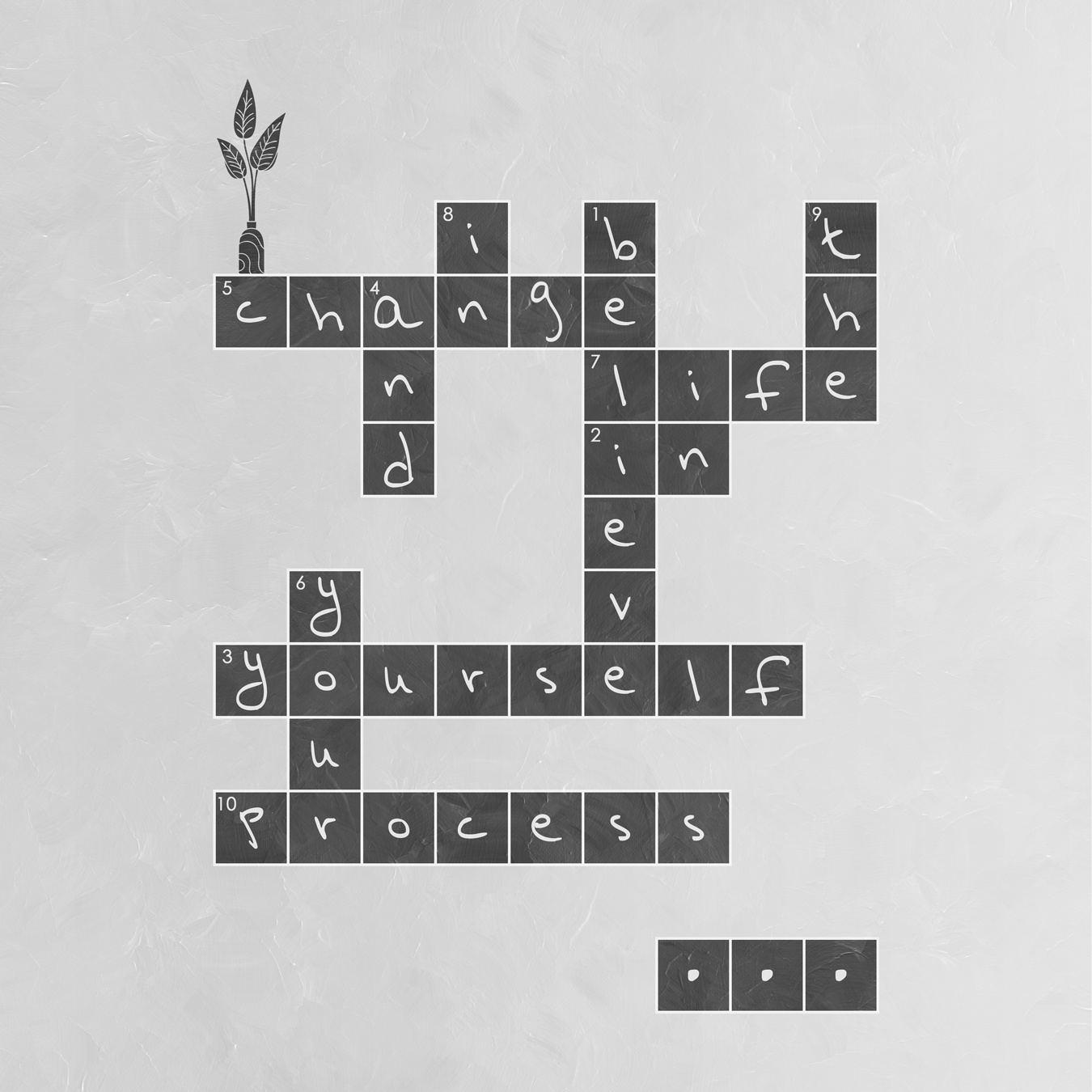 Believe In Yourself believe content creator cross word esroozbeh graphic design illustration inspire instagram motivation puzzle roozbeh esmailzadeh word game الهام بخش انگیزشی باور مثبت جدول روزبه اسماعیل زاده موفقیت پازل پیشرفت