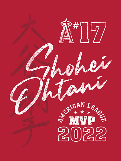 Shohei MVP '22 Concept 3 branding design graphic design illustration logo typography vector