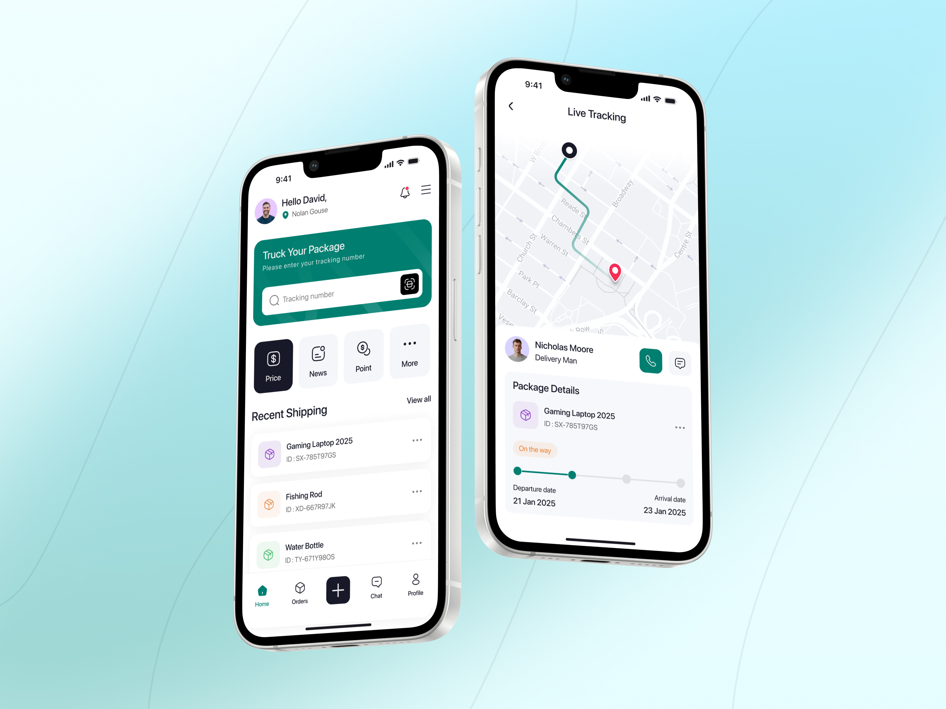 Example of Mobile App UI/UX Design