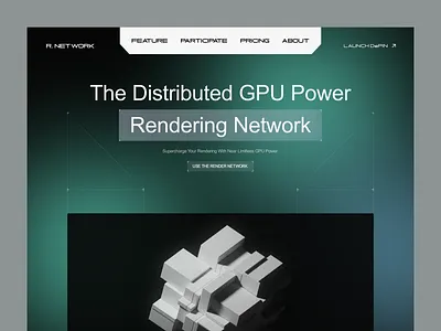 DePIN Token website crypto crypto landing page depin depin token depin token website design gpu landing page token ui website