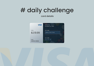 Check Out - Daily Challenge 002