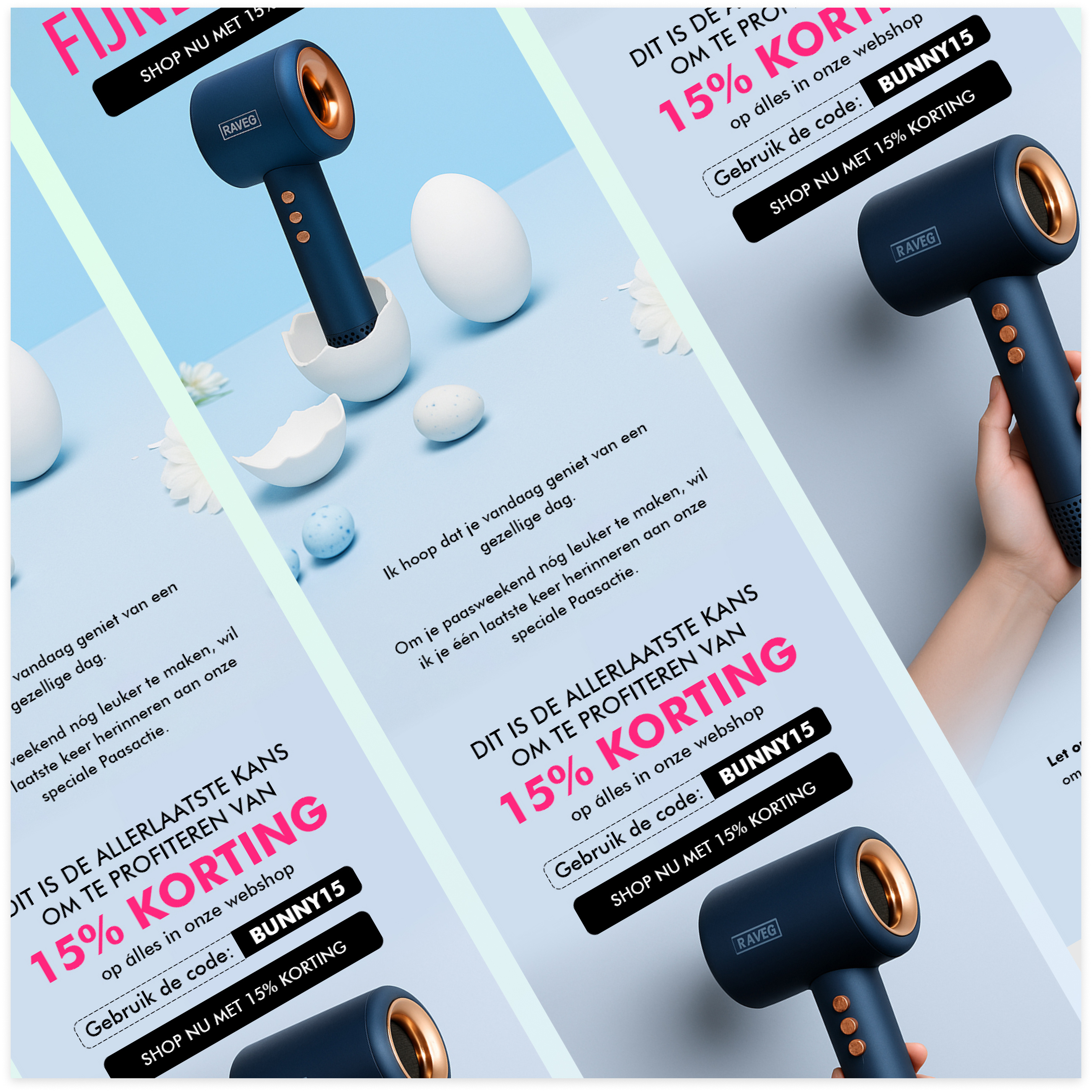 Example of Email Design For Klaviyo | Figma Design 