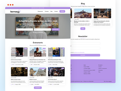 Events Website