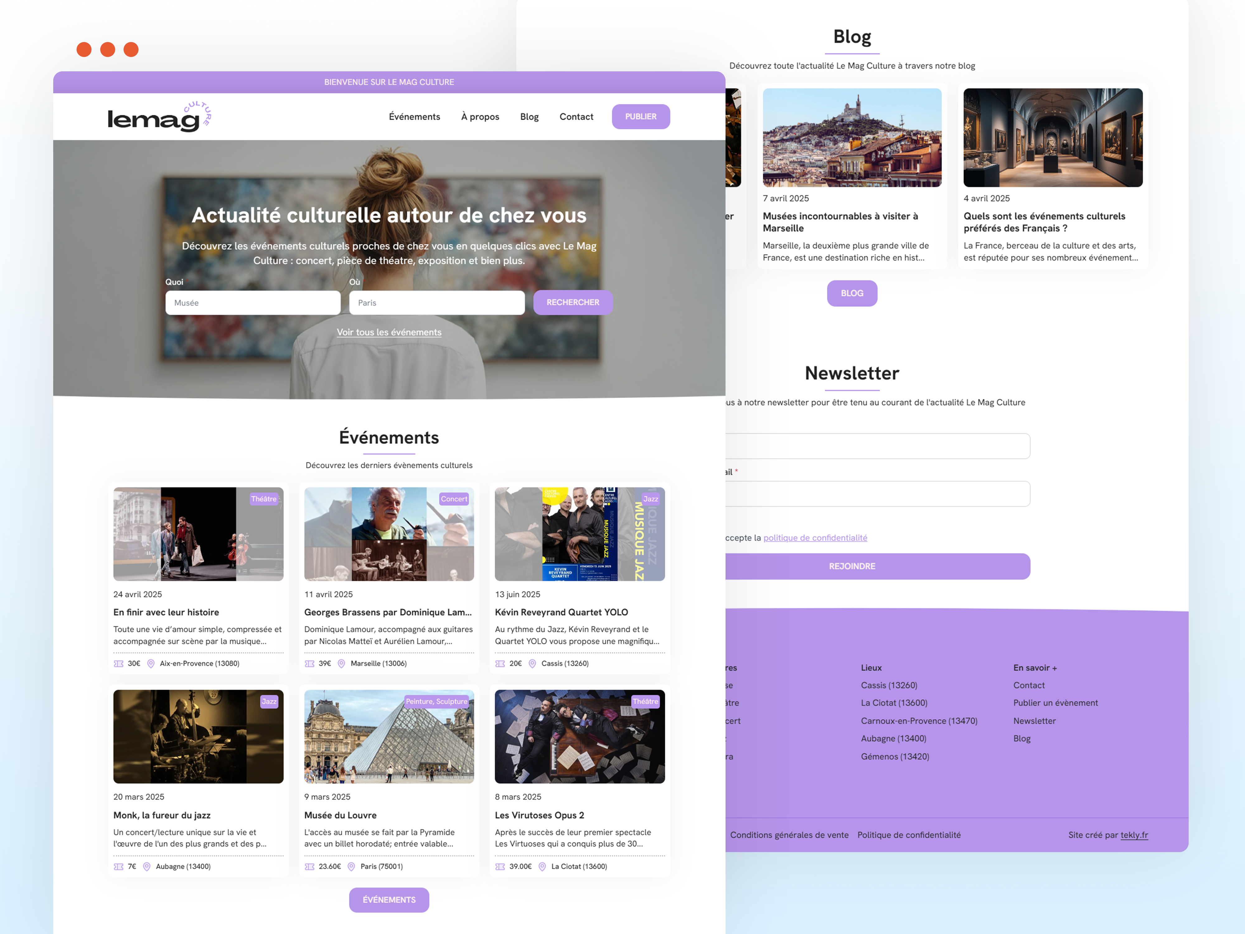 Example of Word Press Website Development