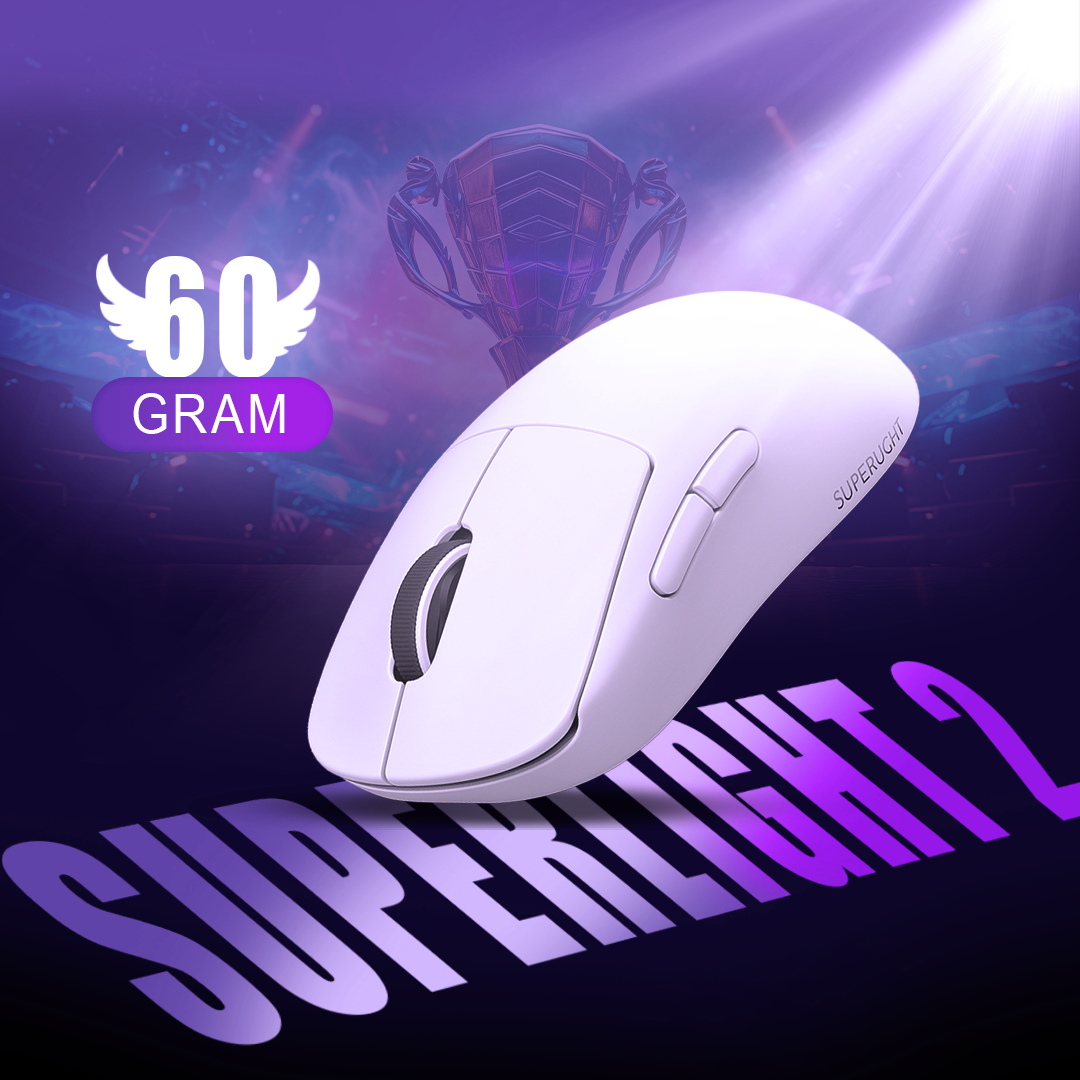 Superlight 2 – Gaming Mouse branding brandingdesign digital art gamingmouse glow effect graphic design lightning posterdesign productdesign ui