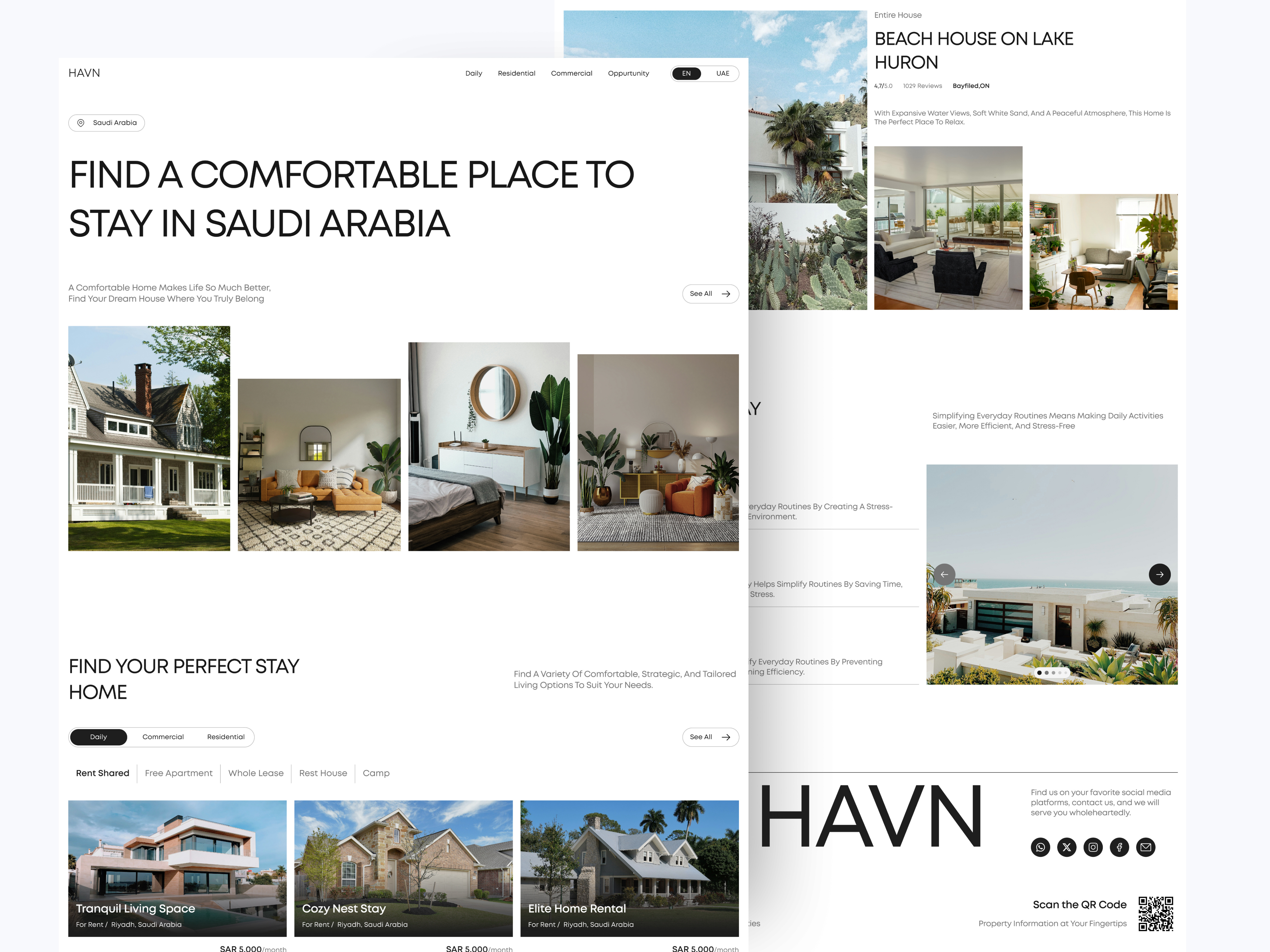 Example of Real Estate - Website