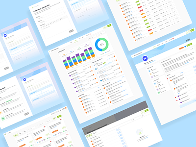 Build RFP and Business Proposal Profiles build builder clean illustration interface profile simple ui