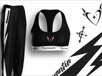 Sports Tank Tops + Loose Pants Set // Performantia cycling cycling jersey design fashion graphic design illustration jersey running sportswear ui