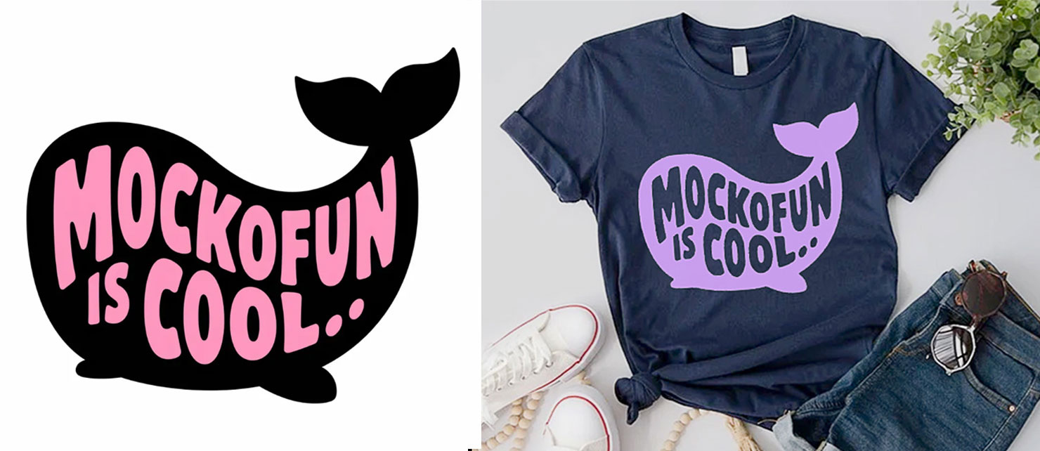 Warp Text Into Shape ai design font design mockofun t shirt text typography