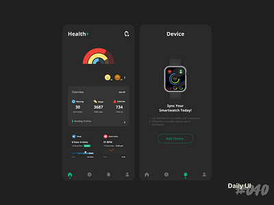 DailyUI #041 - Workout / Exercise branding design graphic design illustration logo minimal mobile app mobile design ui vector