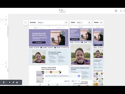 Homa Page Built In Replo ecommerce landing page replo shopify ui website