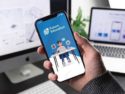 E Learning App UI Future Education appdesign appinterface cleanui designinspiration digitallearning dribbbleweeklywarmup edtechui elearningdesign figma freelance futureofeducation landingpage learningapp minimaldesign mobileapp mobileappdesign productdesign uiux uiuxdesign uxinspiration