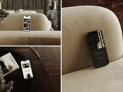 Haze iPhone Mockup apple brand brand mockup branding device device mockup instagram instagram post instagram story iphone mockup social media website