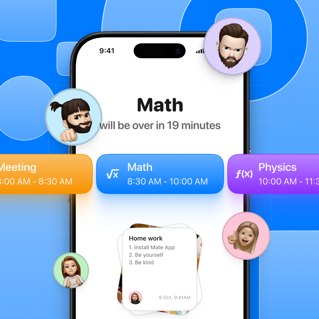 Mate App - UI collection app design edtech hig ios ui