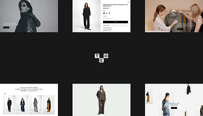 TEO — Animated E-commerce UI for Fashion Brand animated ui animation case study clean ui clothing brand ecommerce fashion fashion brand figma interaction design landing page modern web motion design online store ui ux video ui visual design web design