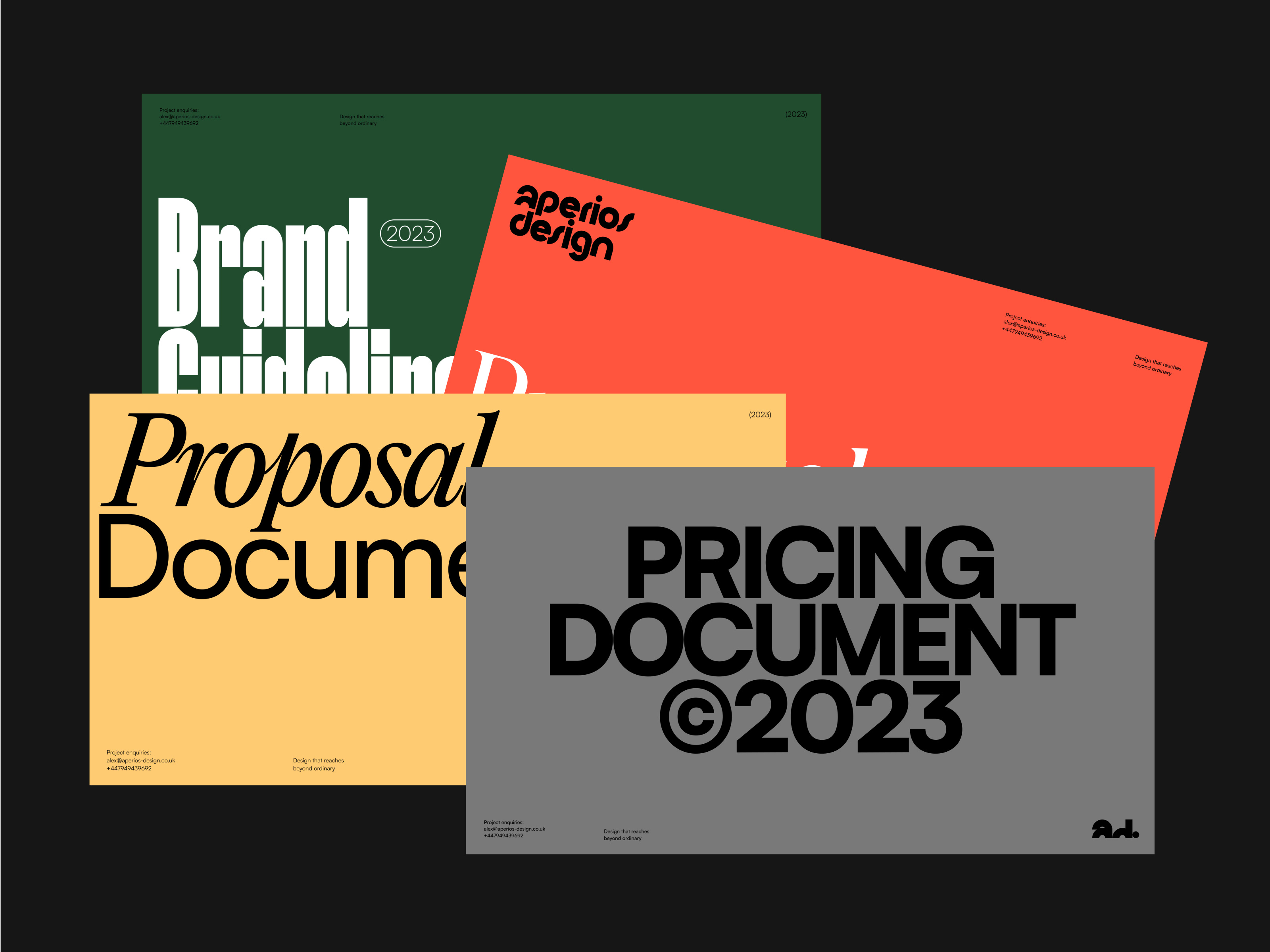 Aperios Design – Brand refresh 2023 aperios design bold branding figma logo logo designer logomark rebrand retro typography web design