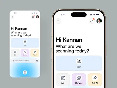 SnapFlow - The future of sma ai ai scanner app app design artificial intelligence design doc scanner interface ios mobile app design mobile app ui pdf scanner product desing scanner scanning app ui ux