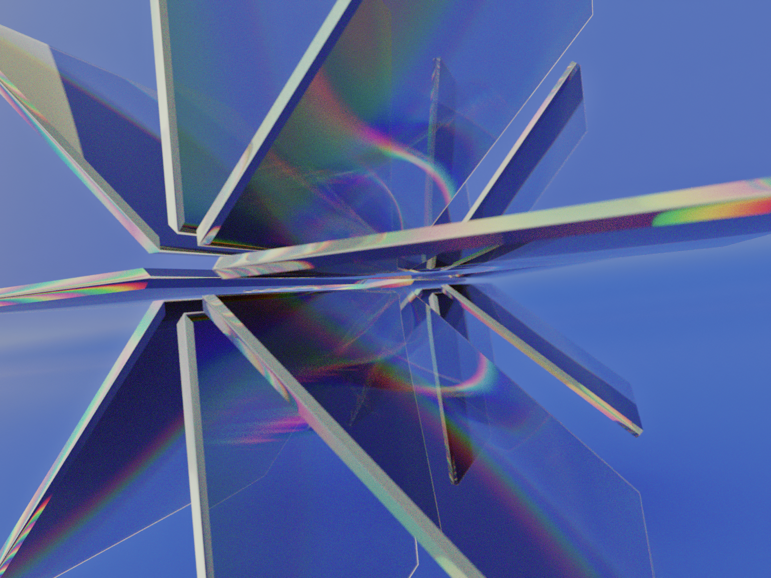 reverse sync (with sound 🔊) 3d animation blender glass octane render