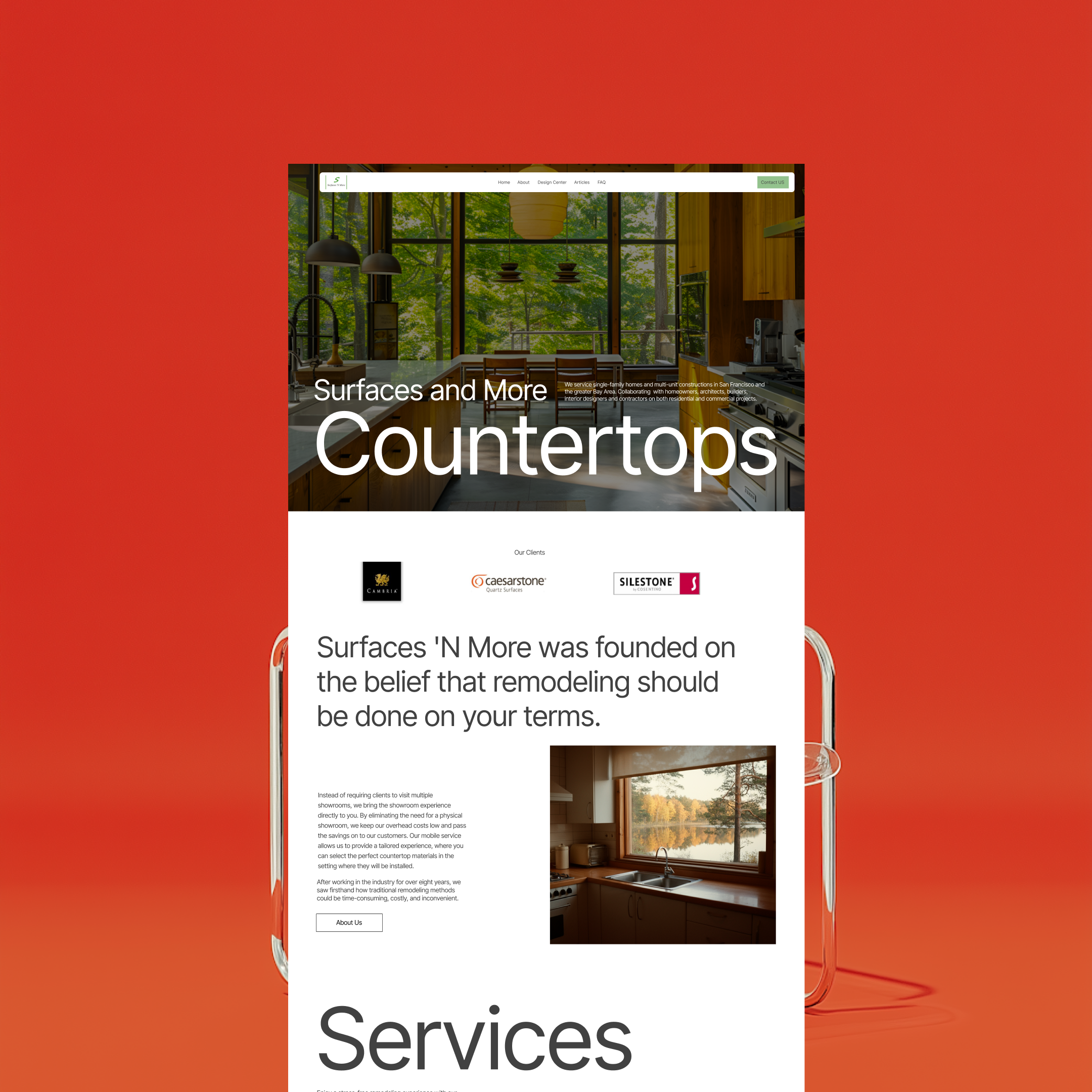 Example of Modern Website Design For Brands