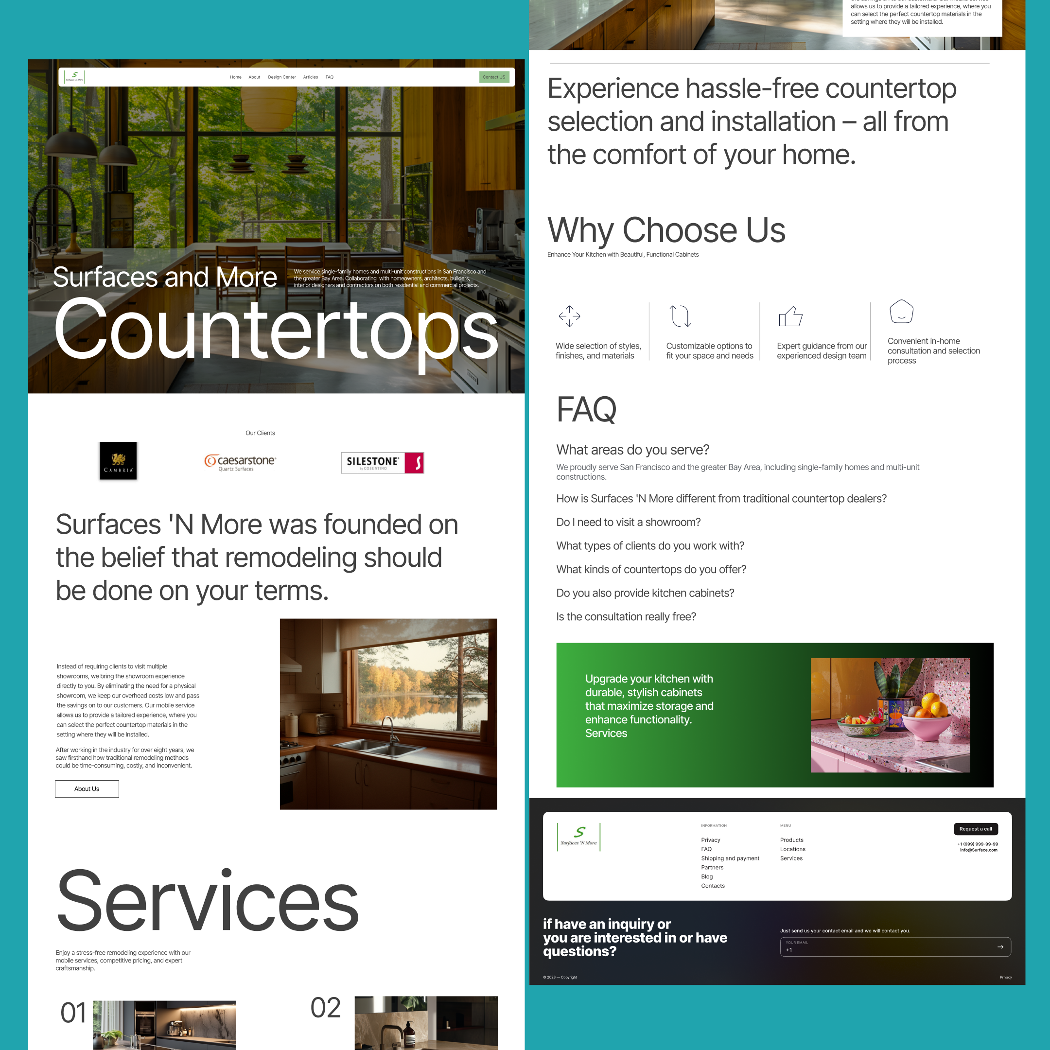 Example of Modern Website Design For Brands