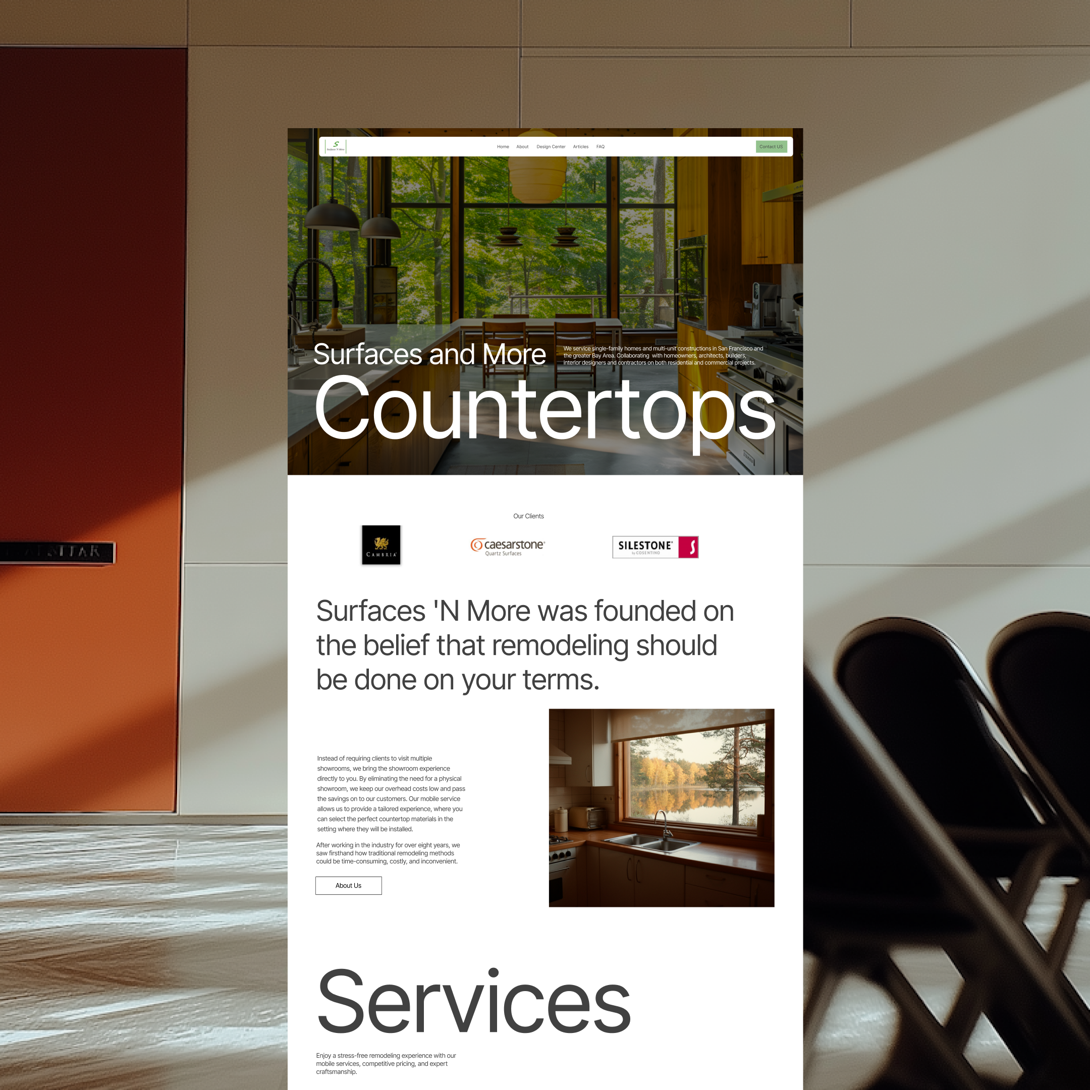 Example of Modern Website Design For Brands