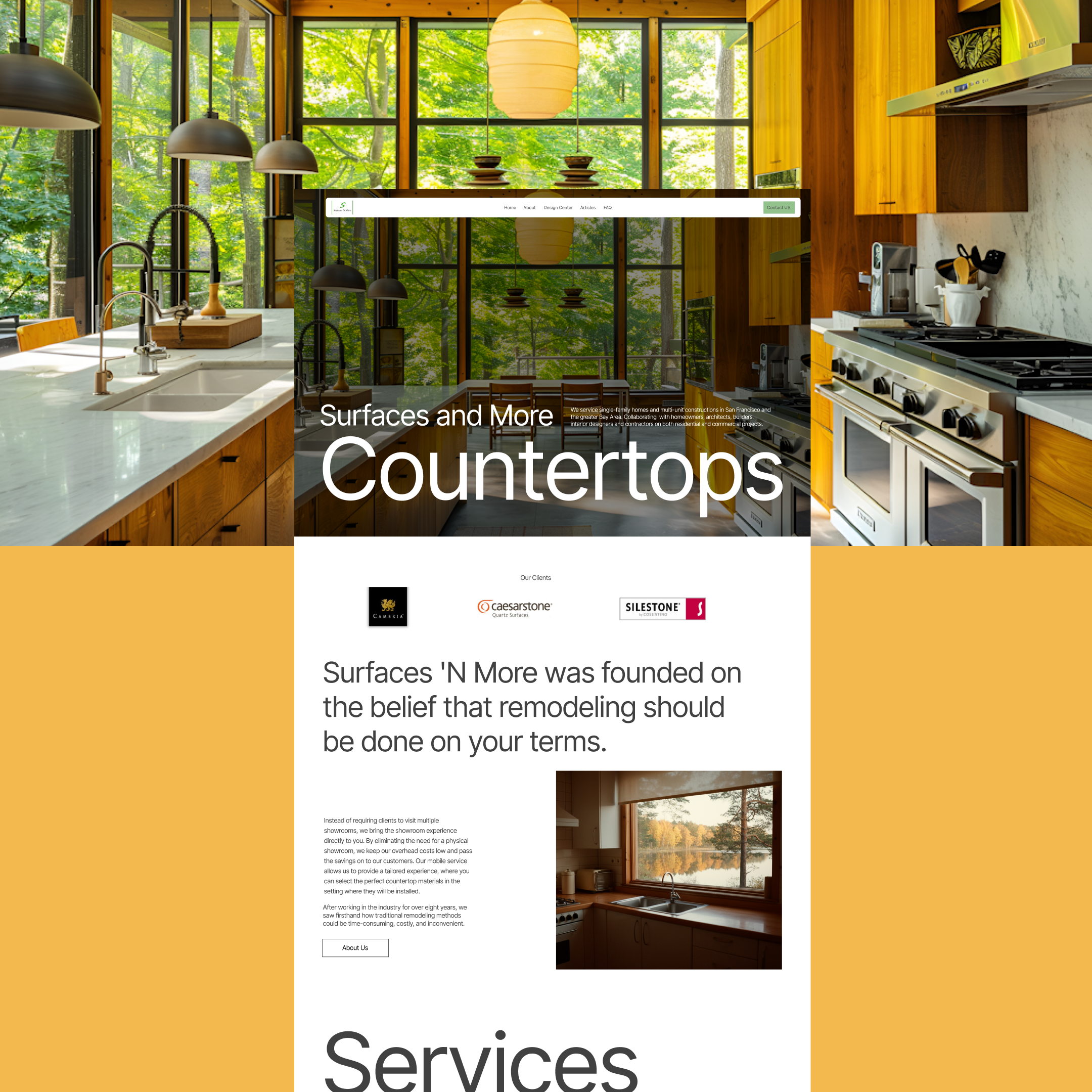Example of Modern Website Design For Brands
