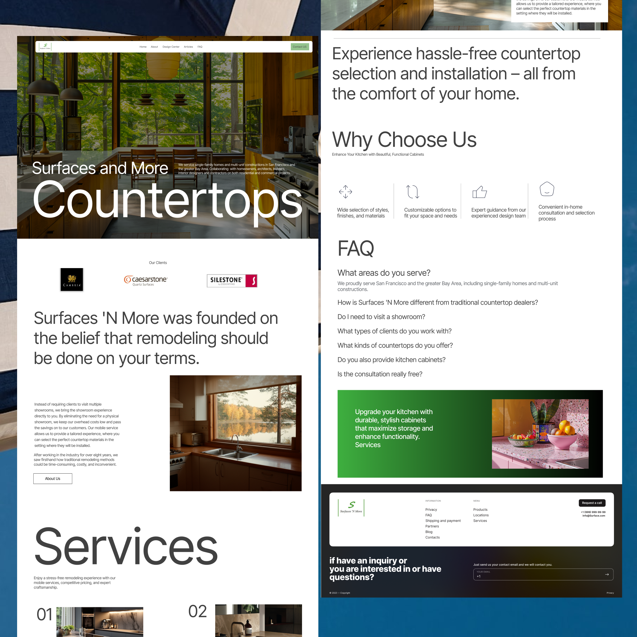 Example of Modern Website Design For Brands