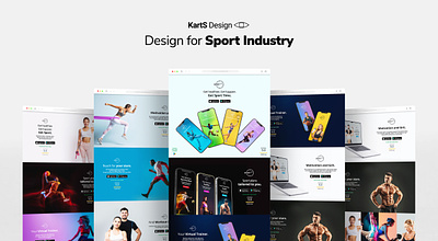 Design for Sport Industry 3d brand branding creative design graphic graphic design illustration logo sport sport industry ui ux