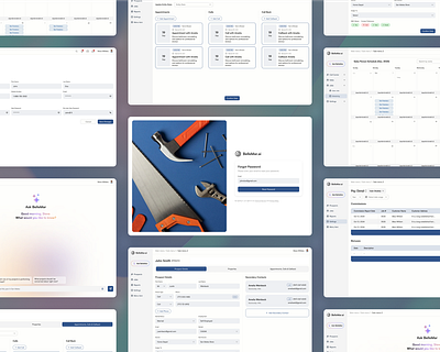 Bellemar – Contractor Management Workflow branding design desktop app figma list view logo saas ui ux web app workflow