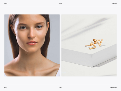 Astra Jewelry — UI Case Study Cover adaptive animation branding concept design graphic design illustration landing logo modern ui motion motion graphics product product design typography ui ux vector web design website