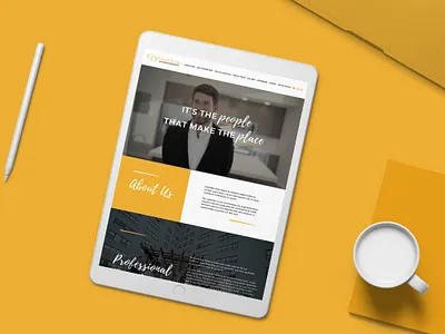 GoldOller Website Design apartments buildings graphic design photography real estate typography ui ux web web design