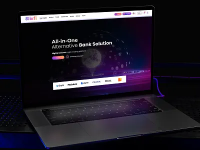 IXFI Crypto Exchange Platform UI/UX blockchain crypto crypto exchange ui ux web3